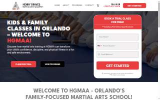 Henry Graves Martial Arts Academy website