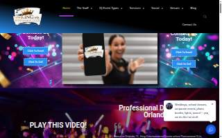 King Entertainment Events of Orlando website