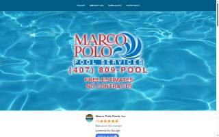 Marco Polo Pools, Inc. website