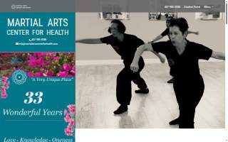Martial Arts Center for Health website