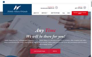 Mobile Notary Orlando FL website