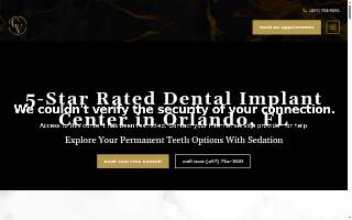 Orlando Dental Implants: Dr. Connor Van website