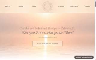 Orlando Thrive Therapy website