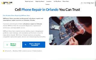 URPhone Store of Orlando website