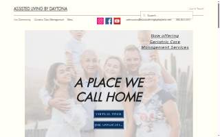 Assisted Living by Daytona website