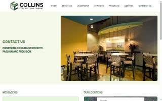 Collins Construction & Company LLC website