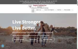 Complete Cardiology Care - Cardiology & Electrophysiology website