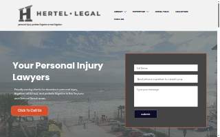 Hertel Legal website