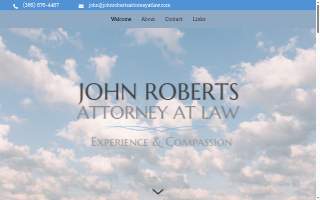 John Roberts Attorney At Law website