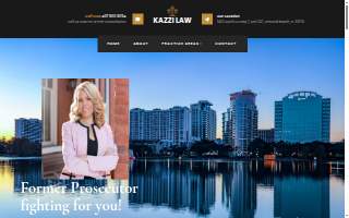 Kazzi Law, P.A. website