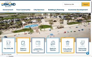 Ormond Beach Diner website