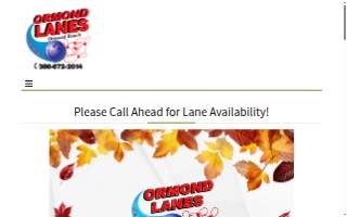 Ormond Lanes website