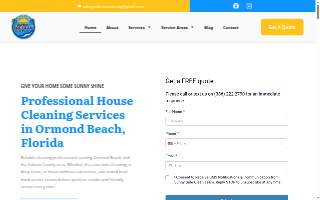 Sunny Side Clean Team website