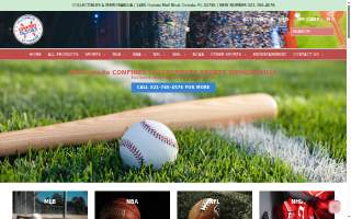 Confines Collectibles website
