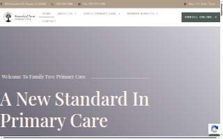 Family Tree Primary Care website