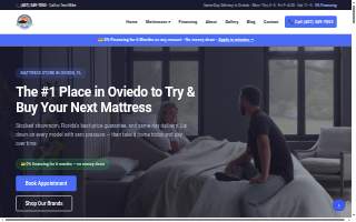Mattress Direct Oviedo website