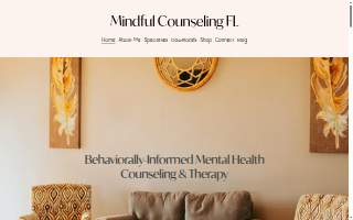 Mindful Counseling FL website
