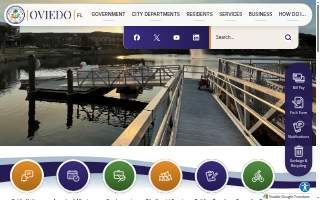 Oviedo City Cafe website