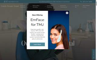 Oviedo Premier Dental website