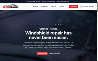 SunState Auto Glass of Oviedo website