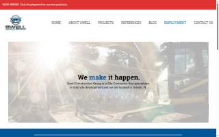 Swell Construction Group Inc. website