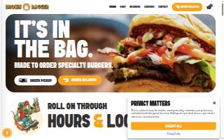 Brown Bagger Food Truck website