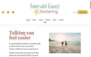 Emerald Coast Stuttering website