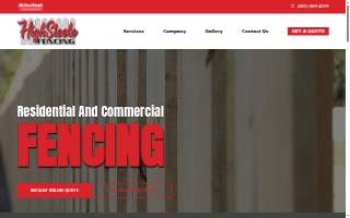High Steele Fencing, LLC of Pace website
