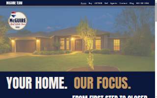 McGuire Real Estate Team website