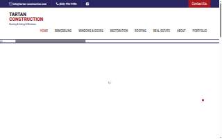 Tartan Construction website