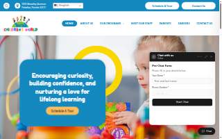 Children's World website