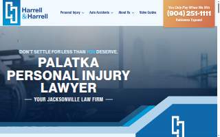 Harrell and Harrell, P.A. website