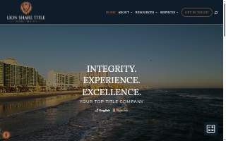 Lion Share Title LLC website