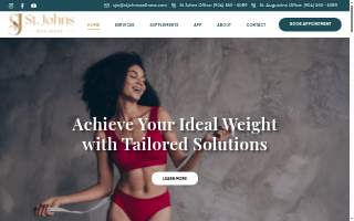 St Johns Wellness of Palatka website