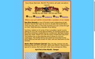 Sun Kiva Kennels website