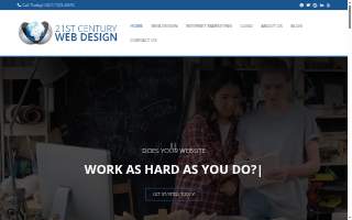 21st Century Web Design website