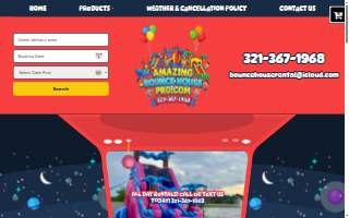 Amazing Bounce House Pro website