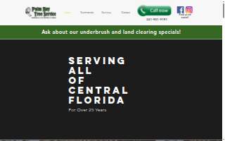 Palm Bay Tree Service Inc website