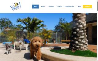 Woof Playcare Dog Resort of Palm Bay website