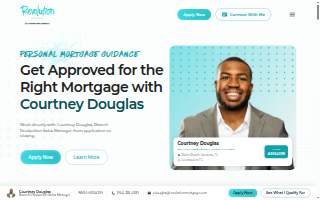 Courtney Douglas at Revolution Mortgage website