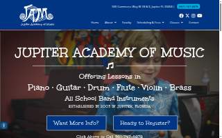 Jupiter Academy of Music website