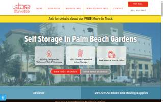 Store Self Storage website