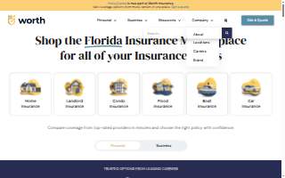 Worth Insurance Services, LLC. website