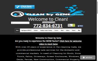 Clean by Gene of Palm City website