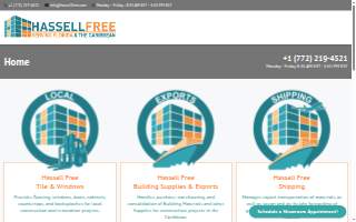 Hassell Free Tile & Windows website