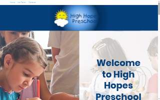 High Hopes Preschool website