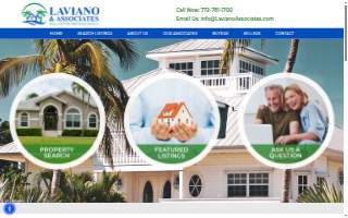 Laviano & Associates Real Estate Professionals website