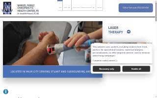 Manuel Family Chiropractic website