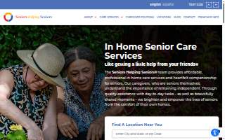 Seniors Helping Seniors website