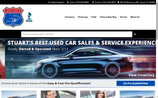 Victory Auto Store of Palm City website